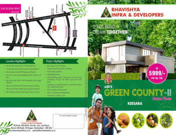 Residential Plot for Sale in Keesara, Hyderabad (605 Sq. Yards)