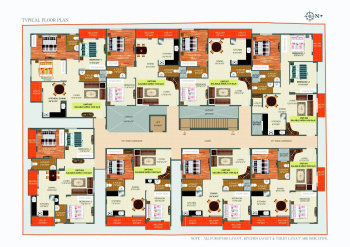 4 BHK Flats & Apartments for Sale in Banashankari Stage 6, Bangalore (1 Katha)