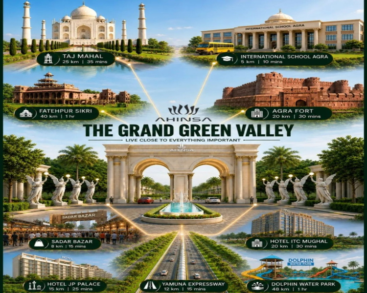 111 Sq. Yards Residential Plot For Sale In Kundol, Agra