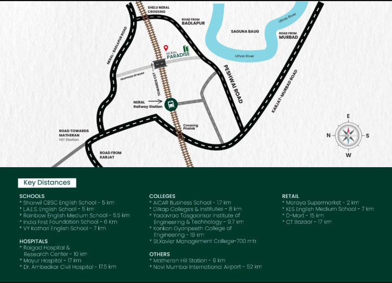 1 BHK Flats & Apartments for Sale in Neral, Raigad