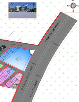 5500 Sq. Yards Residential Plot For Sale In Kishangarh, Ajmer