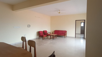 3bhk flat semifurnished for 18k rent at Kunjibettu, udupi kitchen cabinets, 2 cupboard, 2cots, 1ac, 2+1 sofa set, dining table+ 4 chairs.