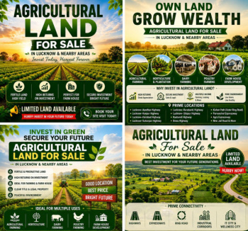 Farm Land for Sale Near Lucknow with Excellent Connectivity