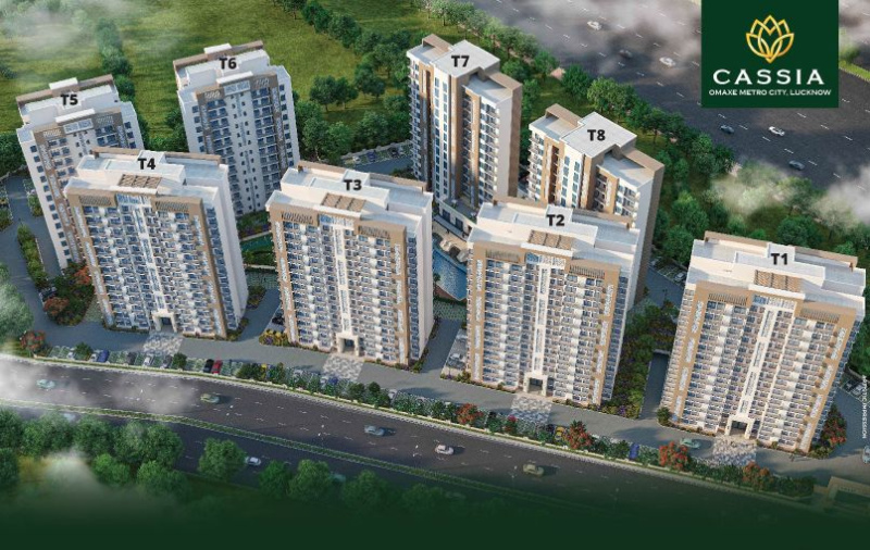 2 BHK Flats & Apartments For Sale In Kalli Paschim, Lucknow (1385 Sq.ft.)