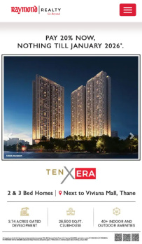 2 BHK Flats & Apartments for Sale in Pokhran, Thane (711 Sq.ft.)
