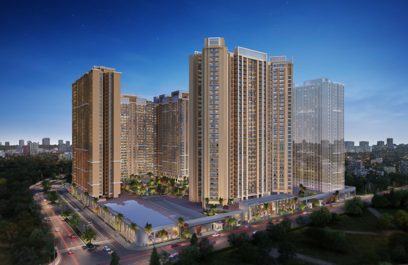 Flats & Apartments For Sale In Balkum, Thane (1264 Sq.ft.)