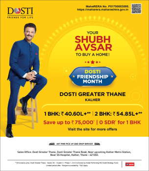 Flats & Apartments for Sale in Kalher, Thane (322 Sq.ft.)