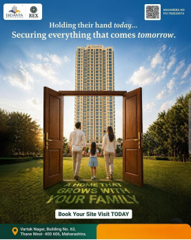 1 BHK Builder Floor for Sale in Pokhran, Thane (500 Sq.ft.)