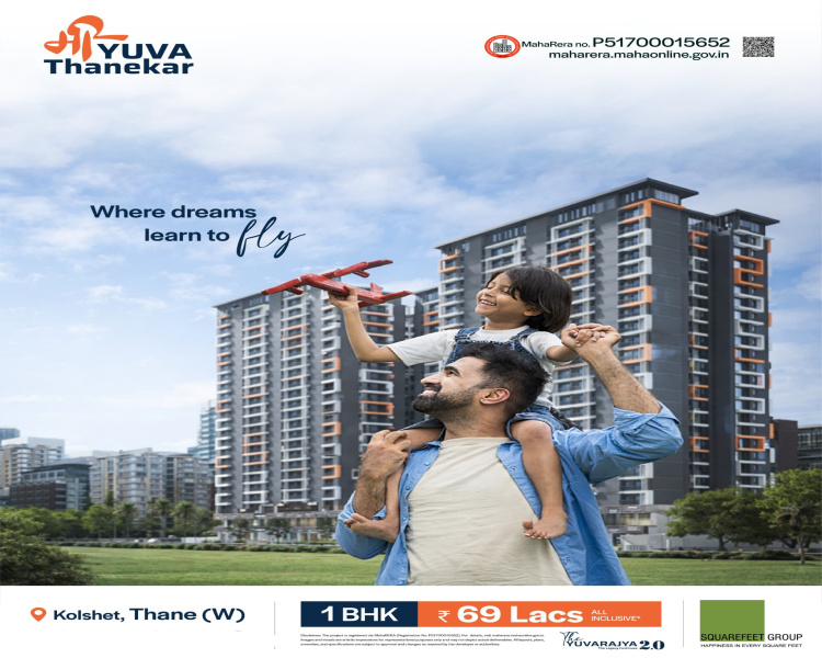 Flats & Apartments for Sale in Kolshet Road, Thane (450 Sq.ft.)