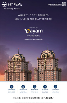 2 BHK Flats & Apartments for Sale in Wagle Estate, Thane (760 Sq.ft.)