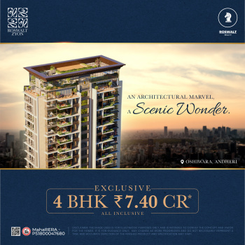4 BHK Flats & Apartments for Sale in Oshiwara, Mumbai (2000 Sq.ft.)