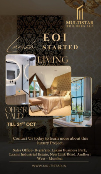 3 BHK Flats & Apartments for Sale in Oshiwara, Mumbai (1300 Sq.ft.)