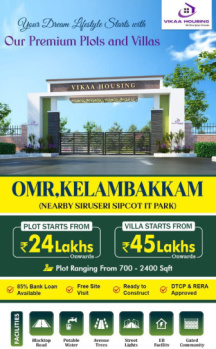RESIDENTIAL VILLA PLOTS SALE AT KELAMBAKKAM