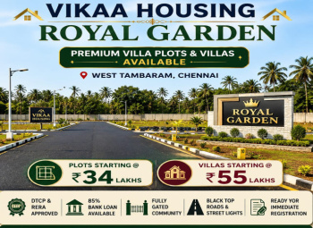 Residential Plot for Sale in Naduveerapattu, Chennai (960 Sq.ft.)