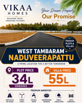 Residential Plot for Sale in West Tambaram, Chennai (970 Sq.ft.)