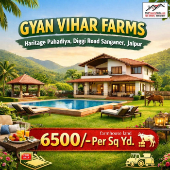 Residential Plot For Sale In Diggi Road, Jaipur (800 Sq. Yards)