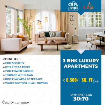 Flats & Apartments for Sale in Sector 107, Noida (1904 Sq.ft.)