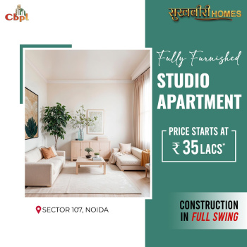 527 Sq.ft. Studio Apartments for Sale in Sector 107, Noida