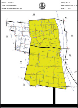 7 Ares Industrial Land / Plot for Sale in Kaverirajapuram, Thiruvallur