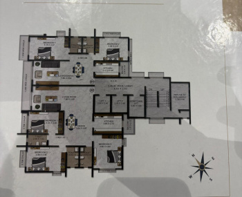 Ultra Spacious 3BHK flat for sale