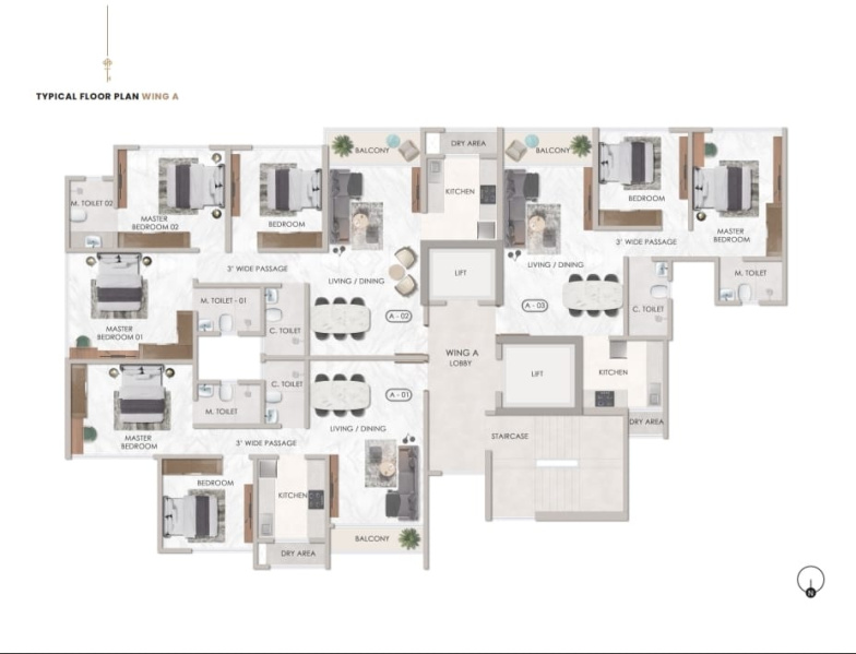 2 BHK Flats & Apartments For Sale In Sion, Mumbai (624 Sq.ft.)