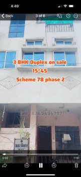 3 BHK Independent House for Sale in Scheme No 78, Indore (1400 Sq.ft.)