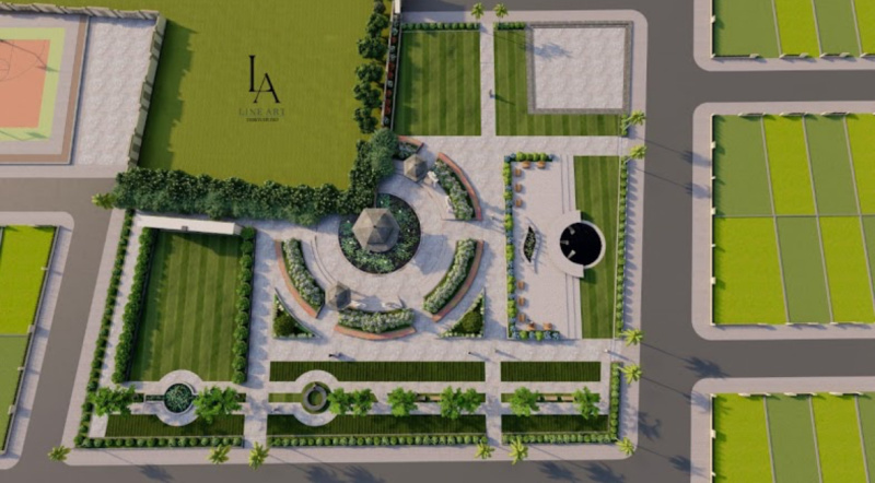 20*40 Plot For Sale In Drushika Imperial Opposite TCS