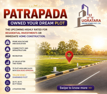 Flats & Apartments for Sale in Jharapada, Bhubaneswar (1218 Sq.ft.)