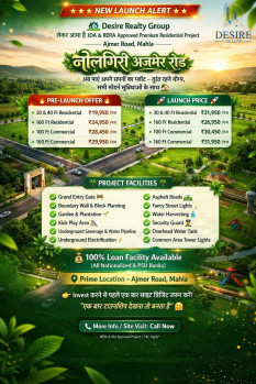 Residential Plot for Sale in Mahlan, Jaipur (100 Sq. Yards)