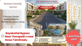 3 BHK Villa for Sale in Rayakottai Road, Hosur (1500 Sq.ft.)