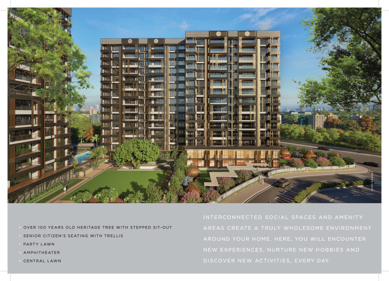 3 BHK Flats & Apartments For Sale In Nahar Amrit Shakti, Mumbai (1068 Sq.ft.)