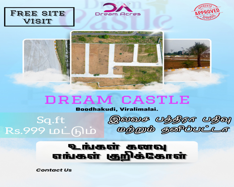 Residential Plot For Sale In Panjapur, Tiruchirappalli (1200 Sq.ft.)