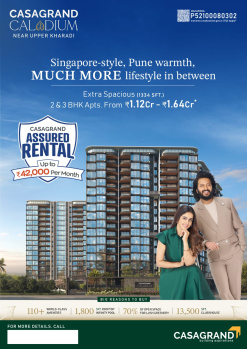 3 BHK Flats & Apartments for Sale in Wagholi, Pune (1800 Sq.ft.)