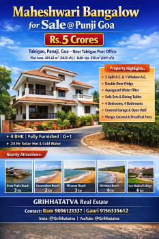 5 BHK Independent House for Sale in Taleigao, North Goa, Goa (2691 Sq.ft.)