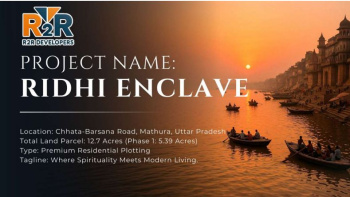 80 Sq. Yards Residential Plot for Sale in Barsana, Mathura