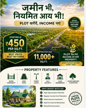 Without property selling high return income tax free safe investment