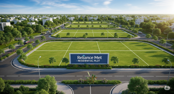 Reliance met residential plot all size available