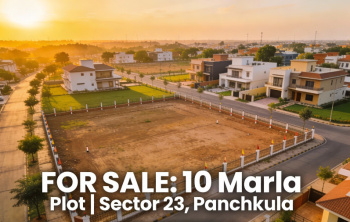 10 Marla Residential Plot for Sale in Sector 23, Panchkula