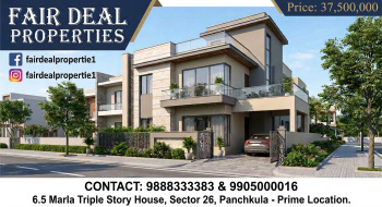 Independent House for Sale in Sector 26, Panchkula (160 Sq. Yards)