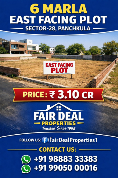 Residential Plot for Sale in Sector 28, Panchkula (150 Sq. Yards)