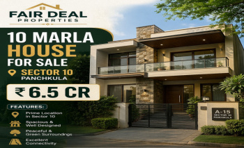 Independent House for Sale in Sector 10, Panchkula (250 Sq. Yards)