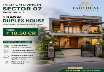 Independent House for Sale in Sector 7, Panchkula (500 Sq. Yards)