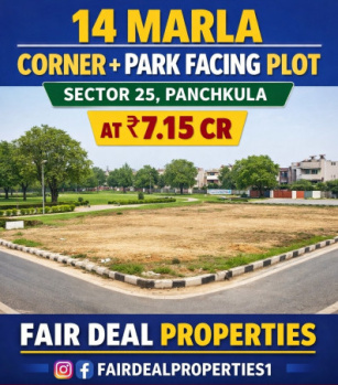 Residential Plot for Sale in Sector 25, Panchkula (350 Sq. Yards)