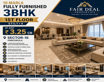 Flats & Apartments for Sale in Sector 16, Panchkula (250 Sq. Yards)