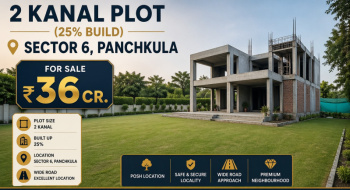 Residential Plot for Sale in Sector 6, Panchkula (1000 Sq. Yards)