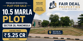 Residential Plot for Sale in Sector 28, Panchkula (317 Sq. Yards)