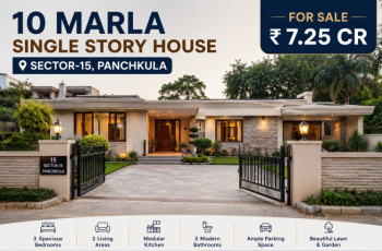 Independent House for Sale in Sector 15, Panchkula (255 Sq. Yards)