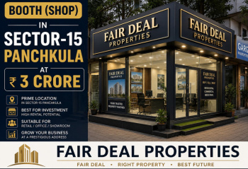 243 Sq.ft. Commercial Shops for Sale in Sector 15, Panchkula