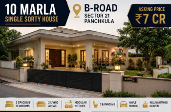 Independent House for Sale in Sector 21, Panchkula (250 Sq. Yards)