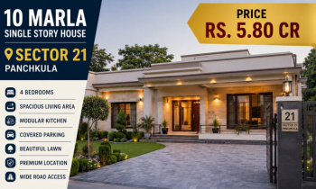 Independent House for Sale in Sector 21, Panchkula (250 Sq. Yards)